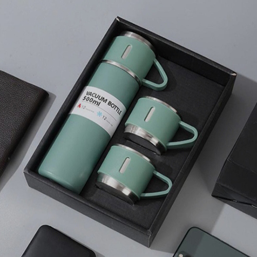 SS Vacuum Flask Set Manufacturer Personalised Mug Supplier In Chennai 