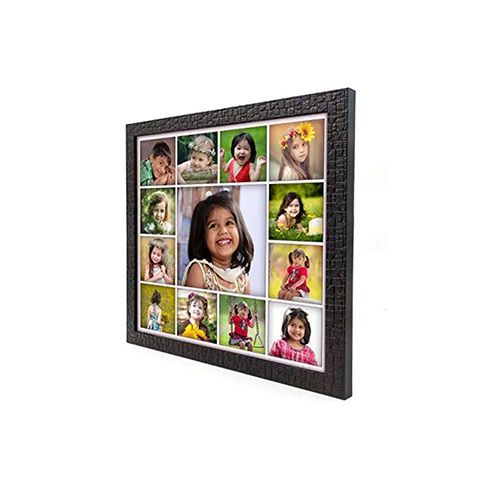 Different Available Personalized Synthetic Wood Wall Photo Frame