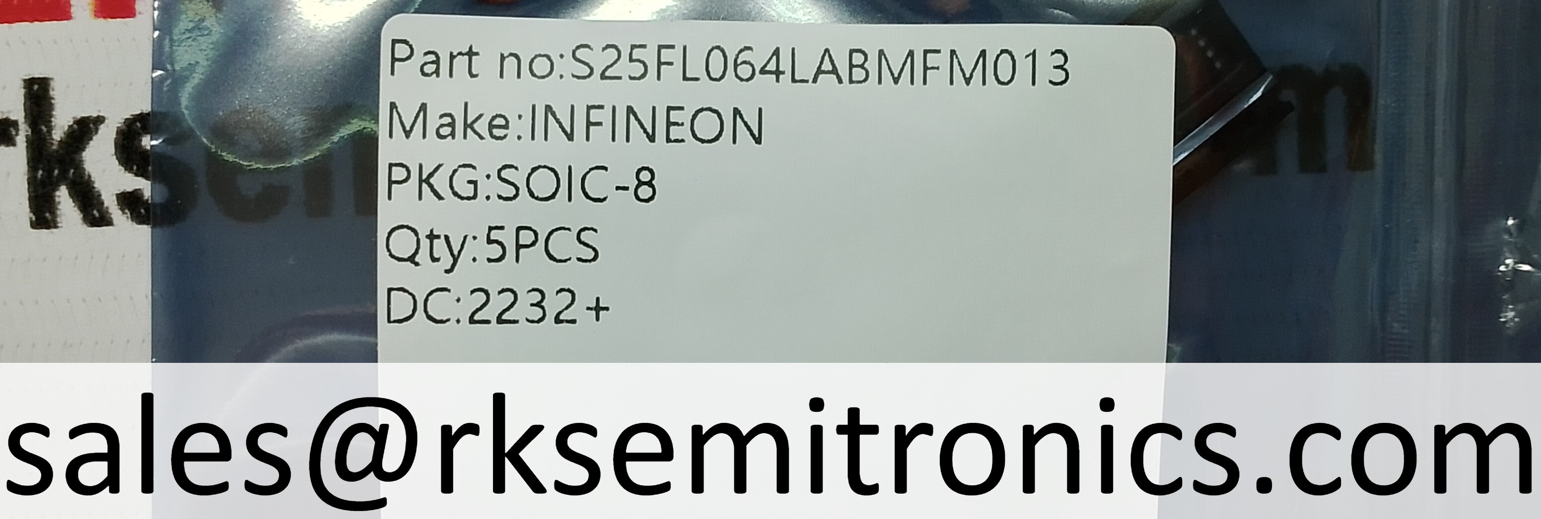 S25FL064LABMFM013 IC Chip
