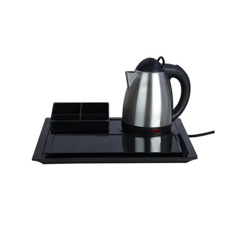 Electric Kettle And Melamine Tray Set