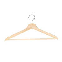Wooden Hangers Clothes Hanger - Features: Durable Lightweight Smooth Finish