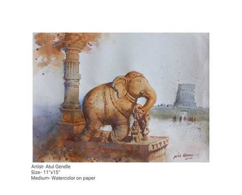 Elephant Painting