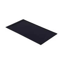 Melamine Serving Tray - Melamine Material, 16x12 Inches, Matte Black Finish | Lightweight Design, Elegant Serving Solution