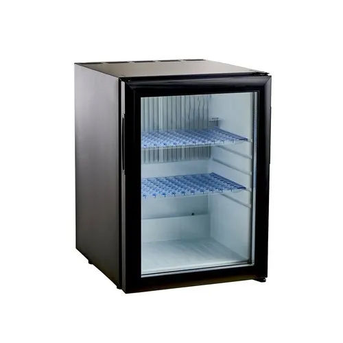 Glass Door Minibar Without Absorption Technology Capacity: 40 Liter/Day