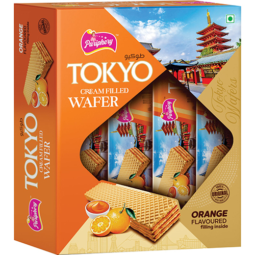 Orange Flavour Wafers