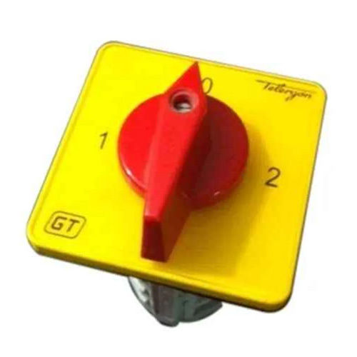 Telergon Rotary Cam Switch - Color: Yellow