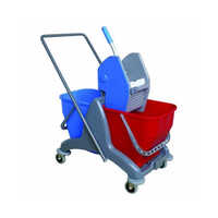 Single Bucket Mop Wringer Trolley
