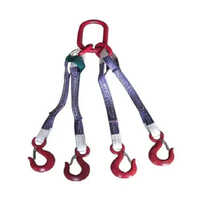 Red Polyester Multi Leg Sling