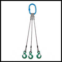 Multicolor 3 Leg Wire Rope Slings