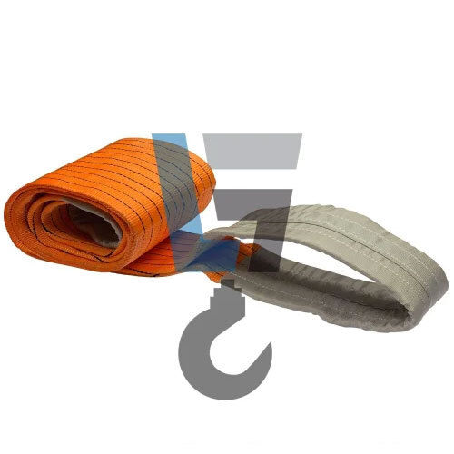 Lifting Belts Polyester Webbing Sling 24 Ton