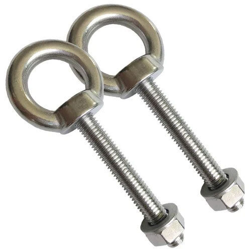 Silver Stainless Steel Eye Bolt