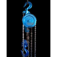Blue Heavy Duty Indef Chain Pulley Block