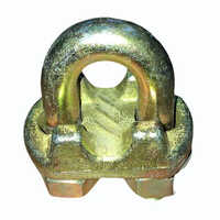 Wire Rope Clamps - Metal, Size >15 Mm | Industrial Use, Durable Design For Secure Connections In Heavy-duty Applications