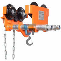 Orange Geared Trolley For Lifting Loads
