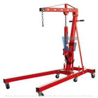 Engine Crane - 3 Tonne Lifting Capacity, New Red Design For Industrial Use