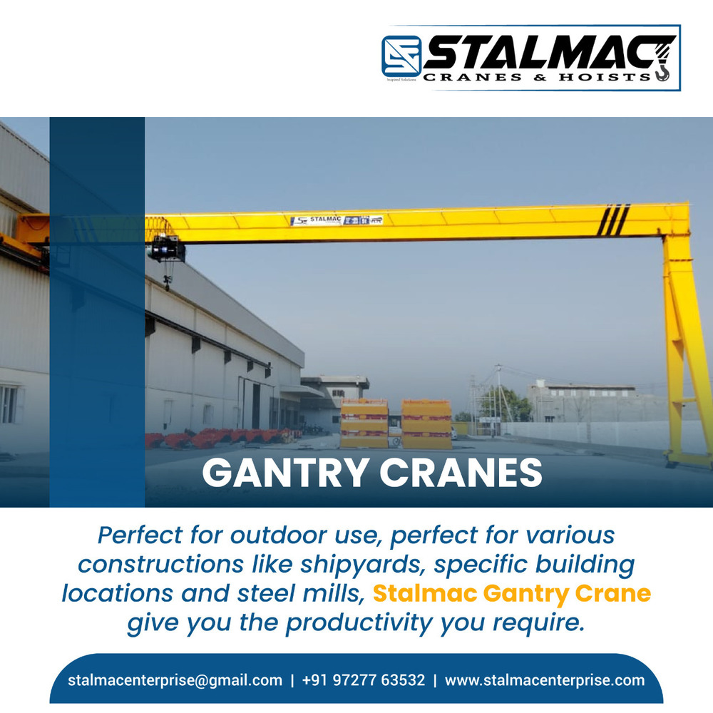 Eot Gantry Crane - Application: Industrial Material Handling