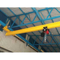Single Girder Underslung Crane - 1 Mt To 12.5 Mt Load Capacity | Yellow, Emergency Stop, New