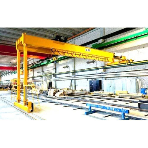 Electric Double Girder Semi Goliath Crane