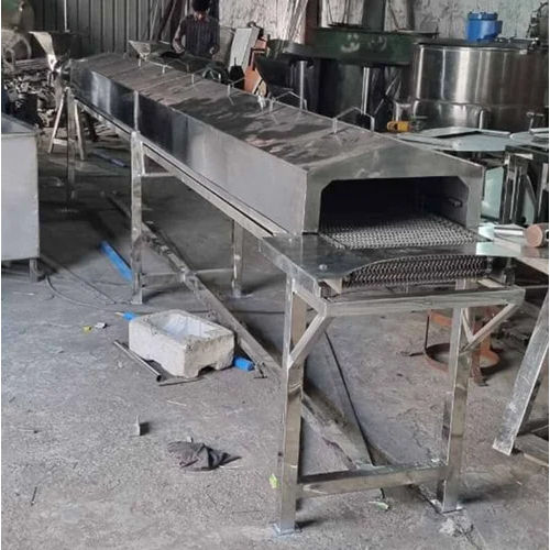 Silver Stainless Steel Wireless Exhaust Box Conveyor