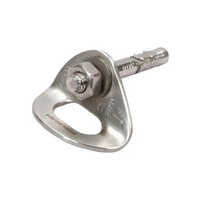 M12 Ss304 Gipfel Dynamo Rock Hanger - Stainless Steel, Lightweight 65g , Silver Finish With Versatile Sizing For Heavy-duty Climbing Applications