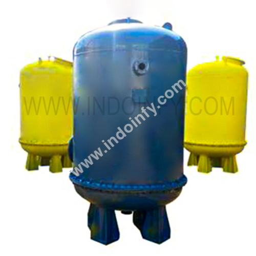 Softener Vessel - Color: Blue And Yellow