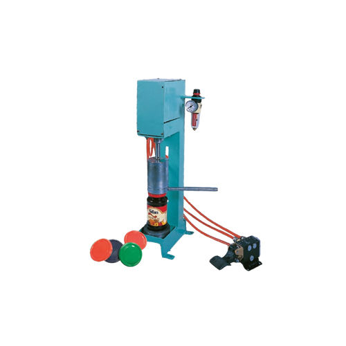 Semi-Automatic Lug Cap Sealer Machine