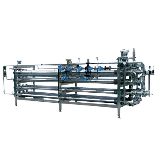 High Efficiency Multi-Tube Coaxial Heat Pasteurizer