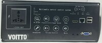 Digital Controller For Digital Podium Voitto Vmc-111 - Hdmi In/out-3x3, Vga In/out-3x3, Usb-2, Pc Audio, Touch Button Operation