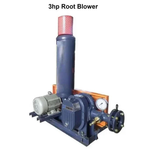 Mild Steel 3 Hp Root Blower