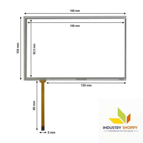 Touch Screen for MCGS TPC7062TX HMI Operator Panel