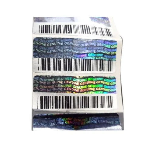 Multicolor Hologram Barcode Labels