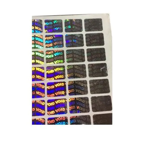 Waterproof Wave Void Stock Hologram