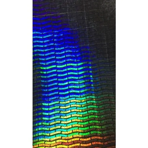 Wave Genuine Stock Hologram