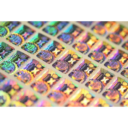 Multicolor 36 Microns Dot Matrix Hologram