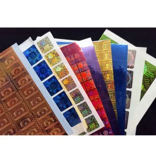 Multicolor Printed Hologram Stickers