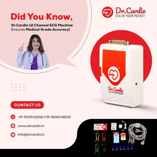 Dr.Cardio Tele ECG Machine