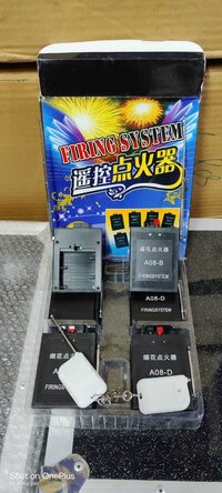 A08 Channel Cold Fire Remote Cold Pyro