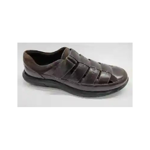 Brown Leather Roman Sandal Shoes