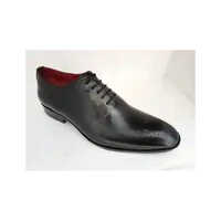 Black Mens Breathable And Designer Leather Shoes