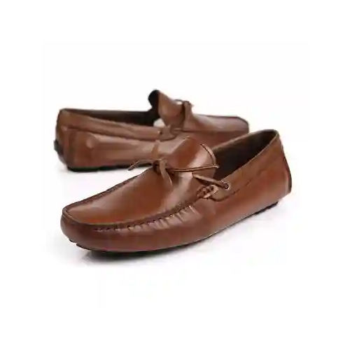 Regular Fit Slip Resistant Sole Lightweight Plain Leather Loafer Shoes