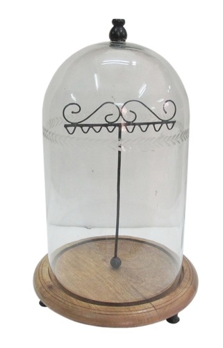 36 cm Glass Jewellery Stand