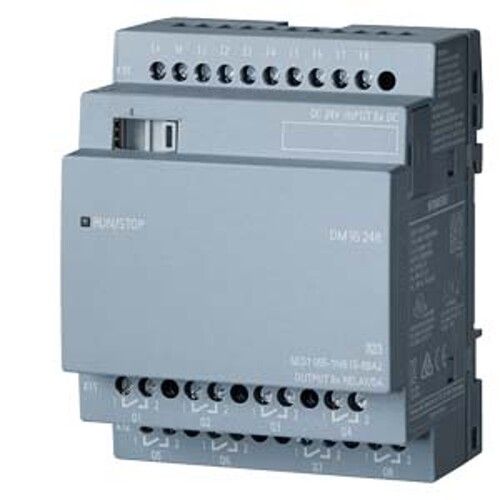 LOGO! DM16 24R Exp. mod. 4 MW, 8DI/8DO 6ED1055-1NB10-0BA2