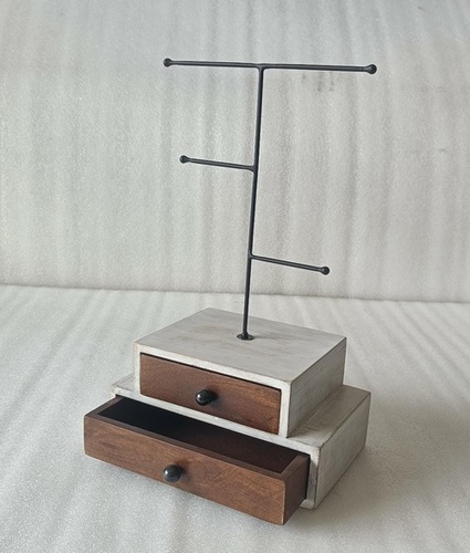 17 Inch Wooden Jewellery Stand