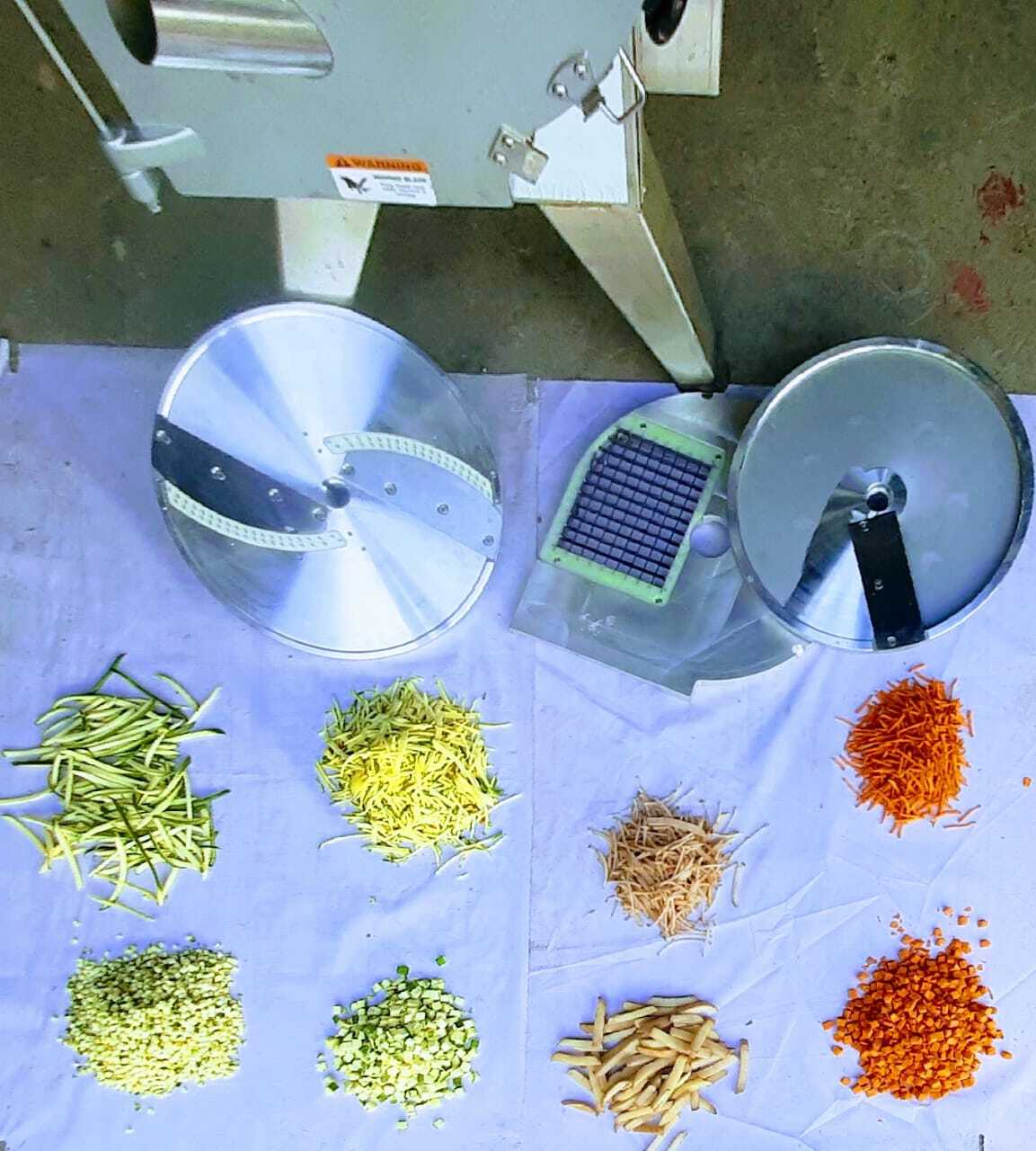 Root Vegetable Cutting Machine