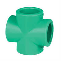 Ppr Cross Tee - 20mm To 32mm Size, Green Color | Durable Material For Water Applications