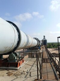 Rotary Kiln Calcination Plant - Capacity: 35 Ton/day