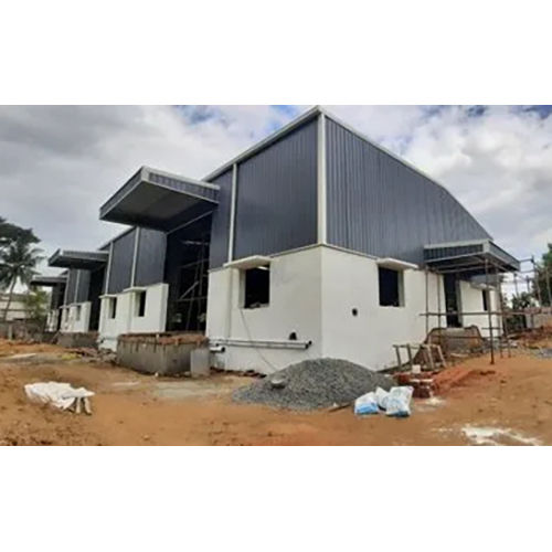 Peb Industrial Building Structure - Color: As Per Requirement