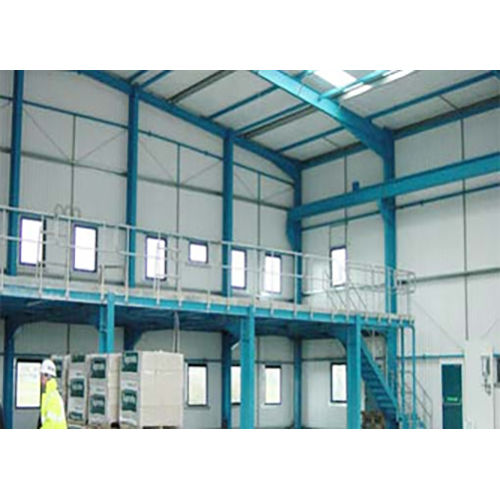 Steel Mezzanine Structures - Color: As Per Requirement