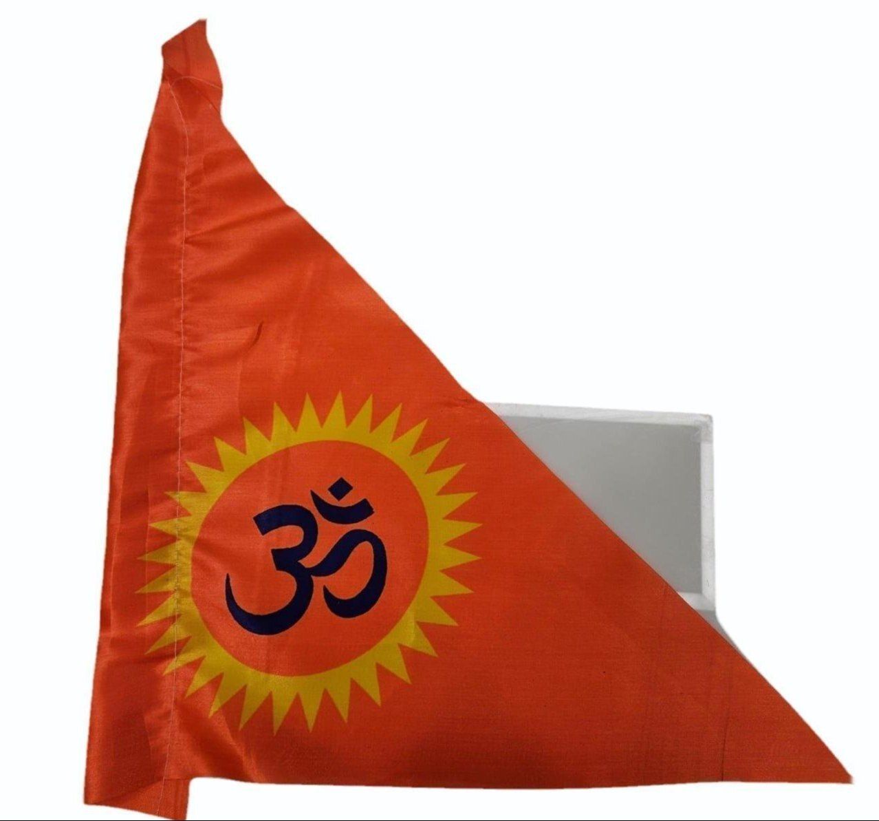 Om Printed Flag