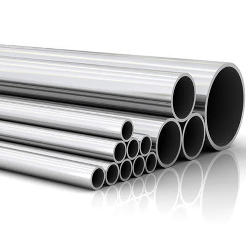 304 SS Seamless Pipe - Stainless Steel, Round Shape, Silver Color | Ideal for Construction Applications